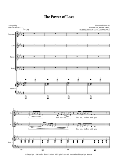 The Power Of Love (arr. Louise Drewett)