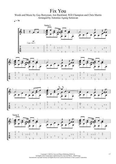 Fix You (arr. Antonius Agung Setiawan)
