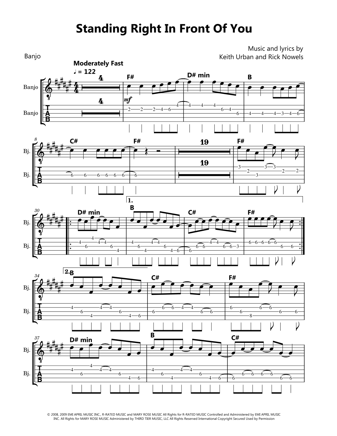 Standing Right In Front Of You (arr. David Lartey)