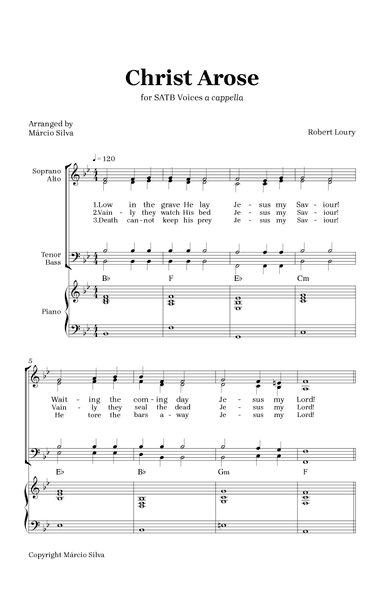 Christ Arose (arr. Márcio Silva)