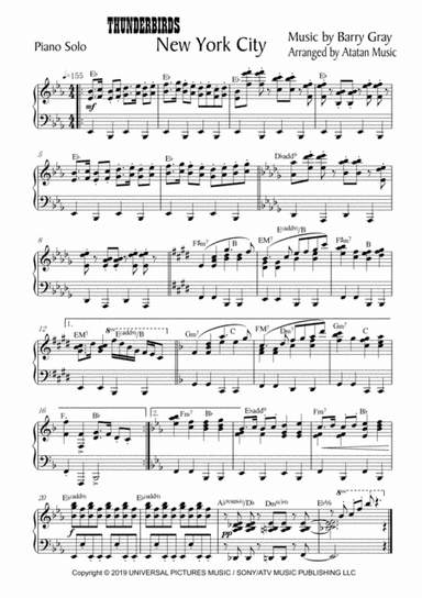 Thunderbirds (arr. Atatan Music)
