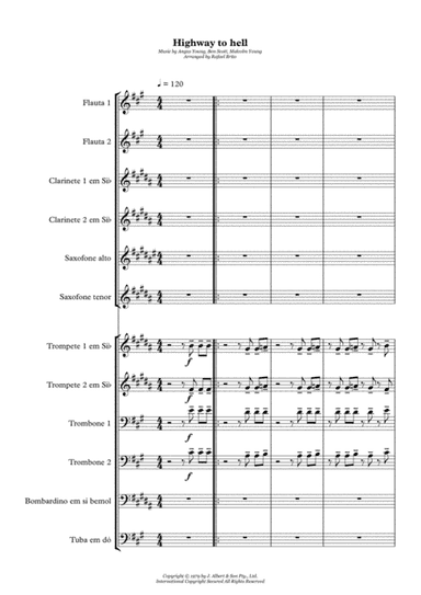 Highway To Hell (arr. Rafael Brito)