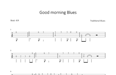 Good morning Blues (arr. Bettina Schipp)