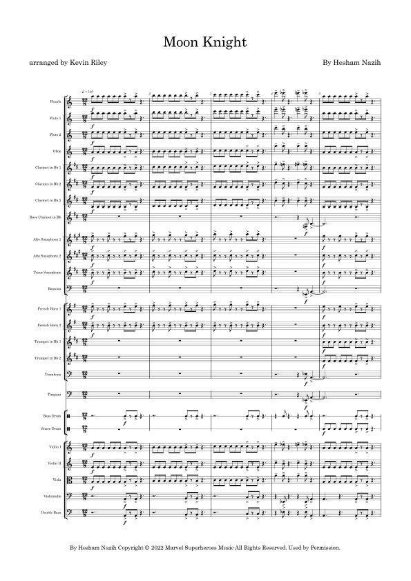 Moon Knight (arr. Kevin Riley)