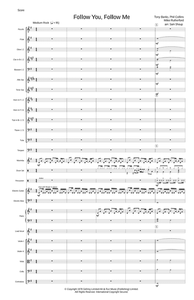 Follow You, Follow Me (arr. Sam Shoup)