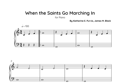 When The Saints Go Marching In (arr. Sales)