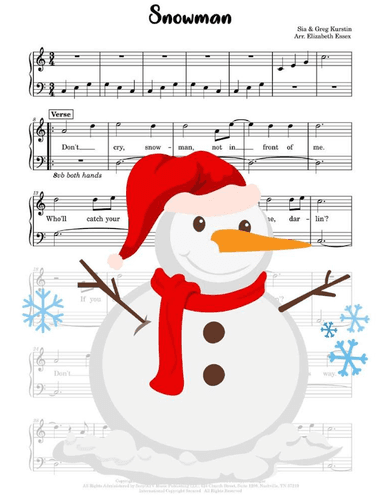 Snowman (arr. Elizabeth Essex)