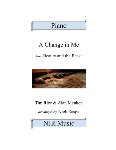 A Change In Me (arr. NJR Music)