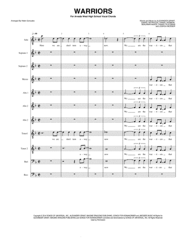Warriors (arr. Helen Gonzales)