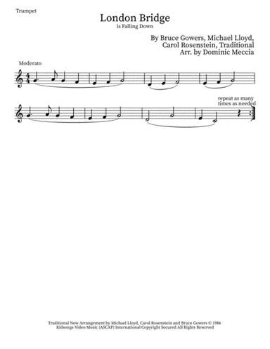 London Bridge (arr. Dominic Meccia)