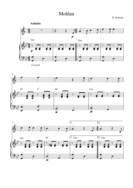 Moldau (arr. Kaiserin Rebecca)