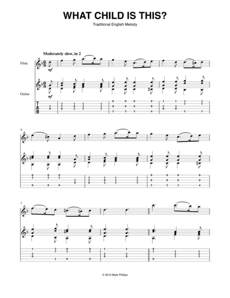 What Child Is This? (arr. Mark Phillips)