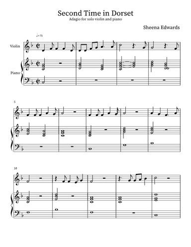 Second Time in Dorset