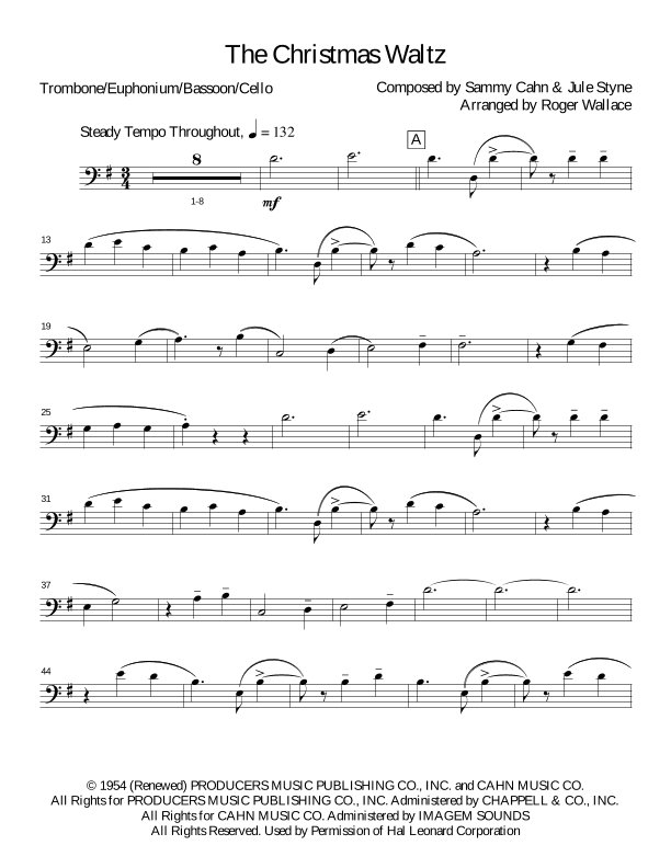 The Christmas Waltz (arr. Roger Wallace)