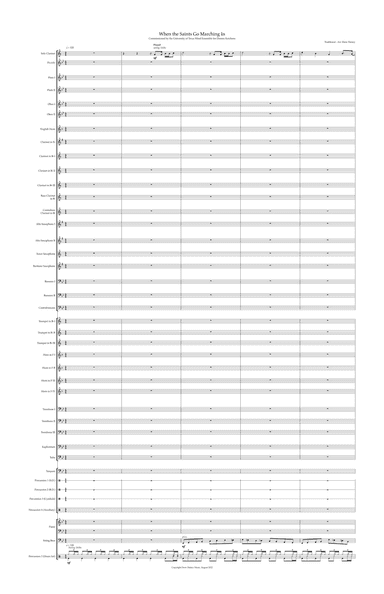 Oh, When The Saints Go Marching In (arr. Drew Dickey)