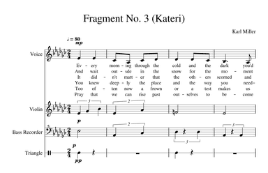 Fragment No. 3 (Kateri)