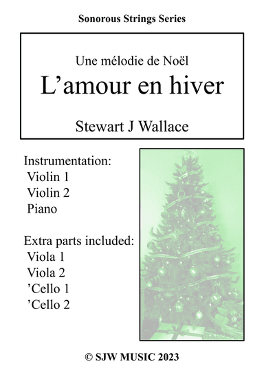 L'amour en hiver - une mélodie de Noël