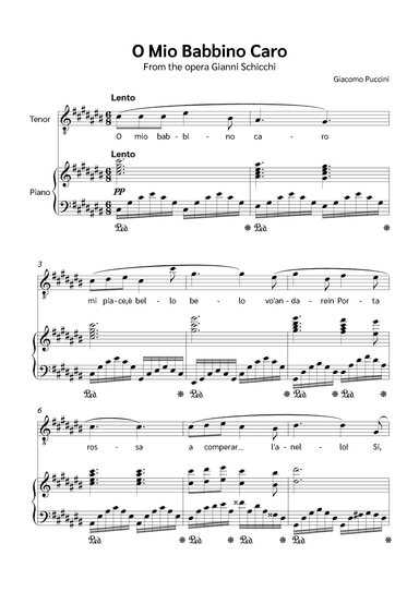 O Mio Babbino Caro (arr. Jackson Spindler)