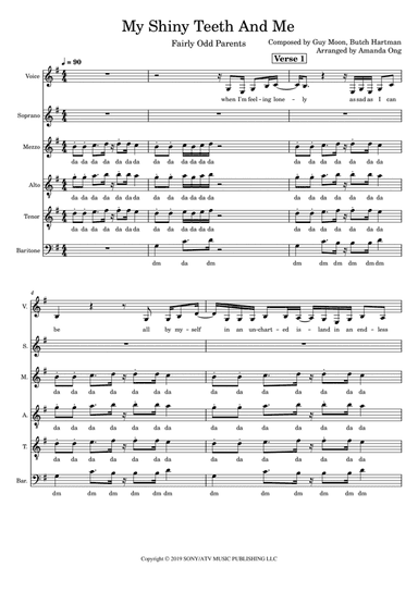 My Shiny Teeth And Me (arr. Amanda Ong)