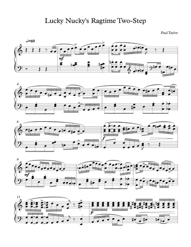 Lucky Nucky's RagTime Two-step