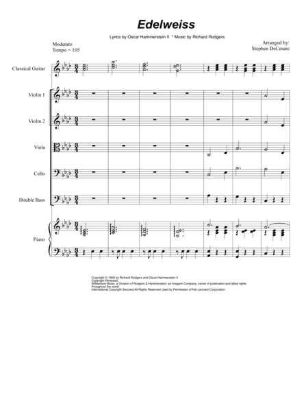 Edelweiss (arr. Stephen DeCesare)