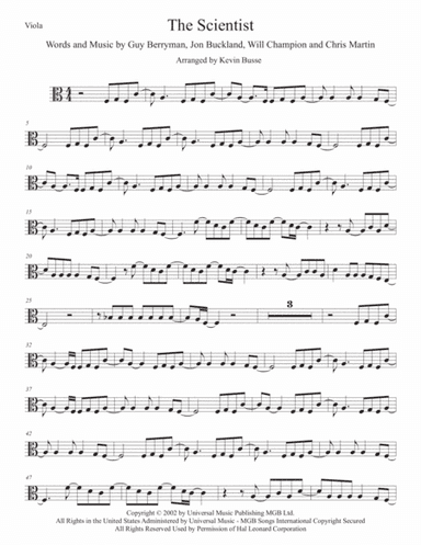 The Scientist (arr. Kevin Busse)