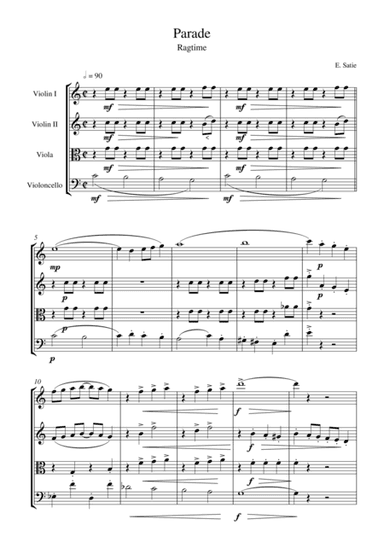 Parade ragtime