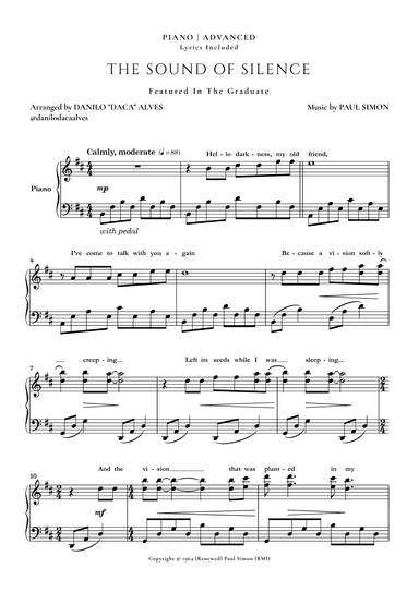 The Sound Of Silence (arr. Danilo "Daca" Alves)