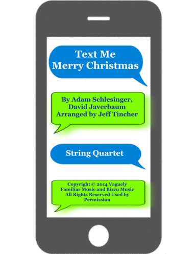 Text Me Merry Christmas (arr. Jeff Tincher)