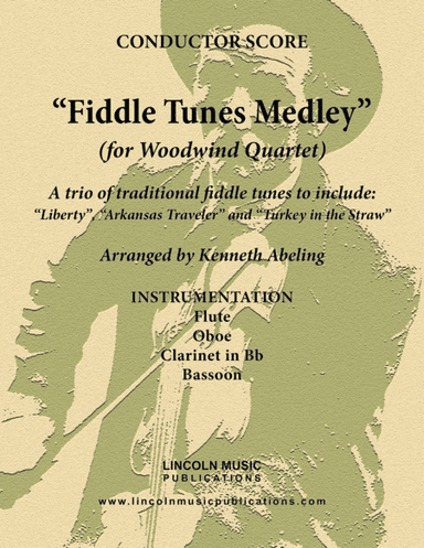 Fiddle Tunes Medley (for Woodwind Quartet) (arr. Kenneth Abeling)