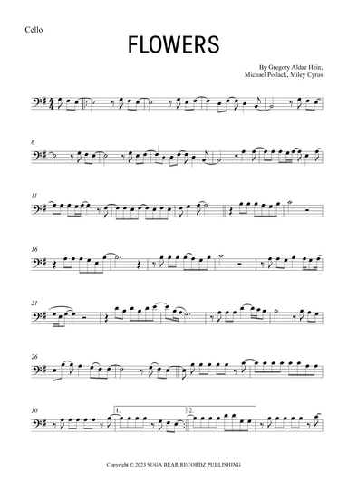 Flowers (arr. Gabriel Oliveira)