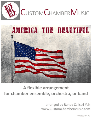 America the Beautiful (Flexible Orchestra) (arr. Randy Calistri-Yeh)