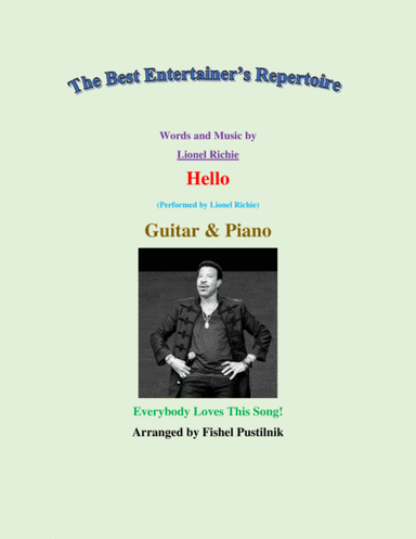 Hello (arr. Fishel Pustilnik)