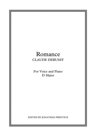 Romance (D Major) (arr. Jonathan Prentice)