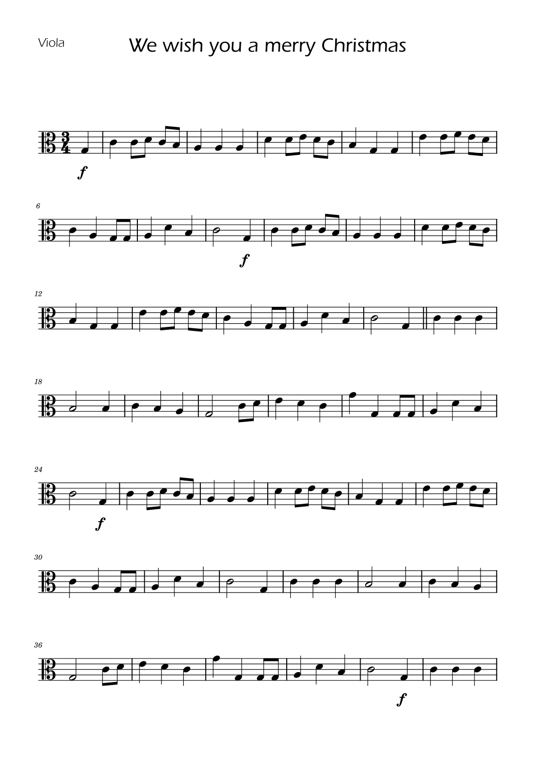 We Wish You a Merry Christmas - String Duet (arr. Ygor Nunes)