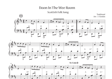 Doon In The Wee Room (arr. Julia Gordon)