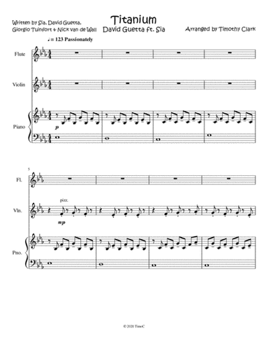 Titanium (arr. Timothy Clark)