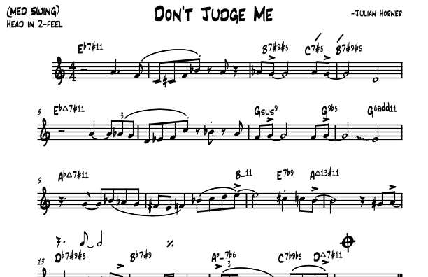 Don't Judge Me