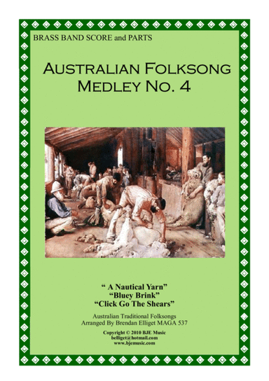 Australian Folksong Medley No. 4 - Brass Band (arr. Brendan Elliget)