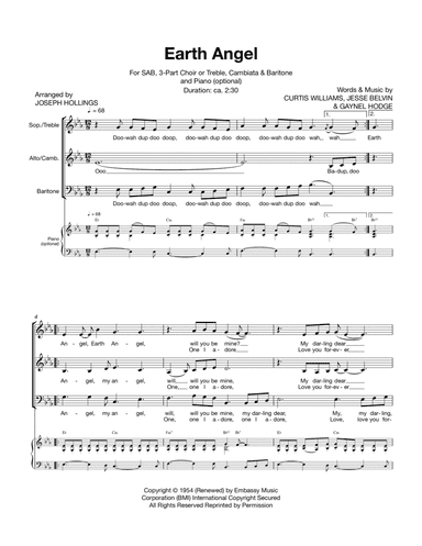 Earth Angel (arr. Joseph Hollings)