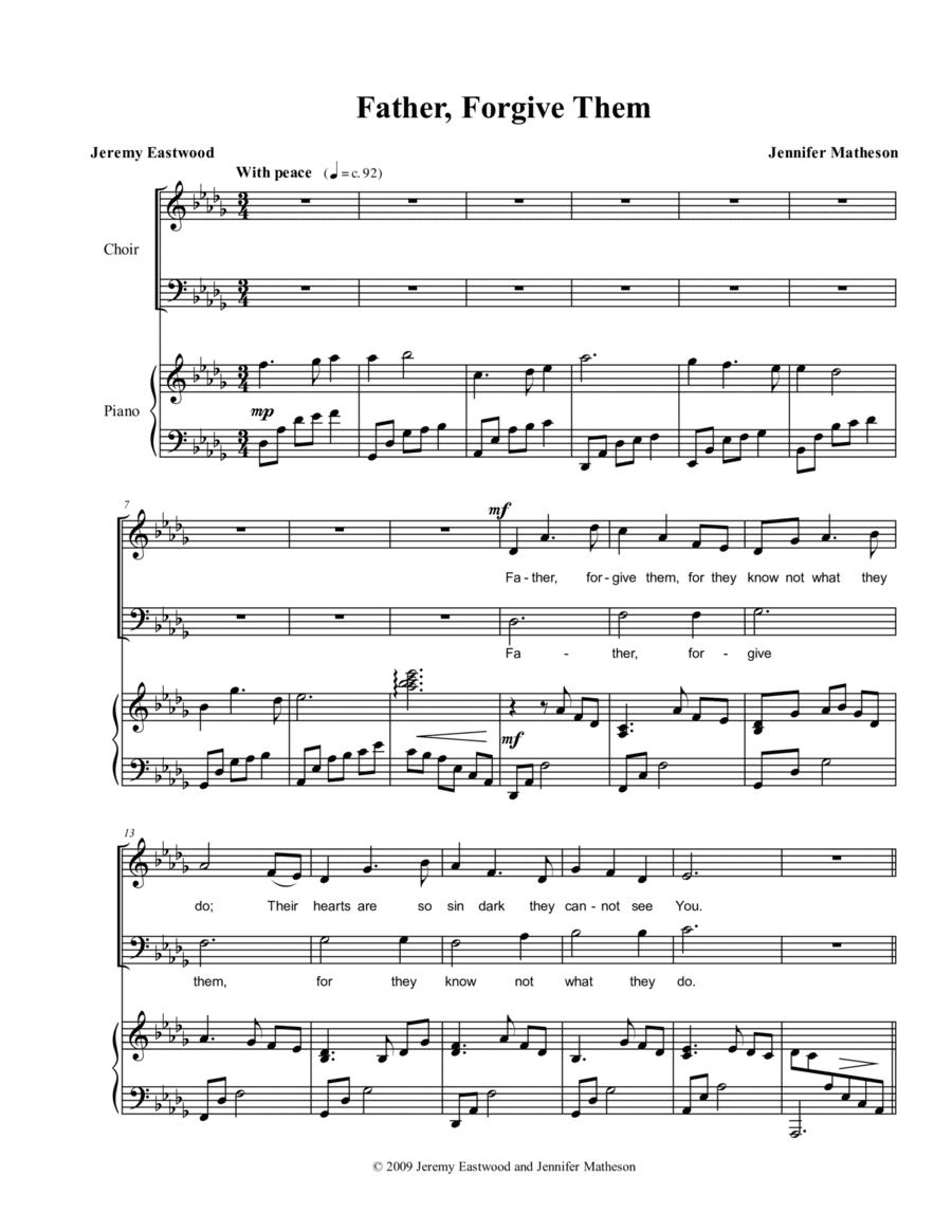 Father, Forgive Them