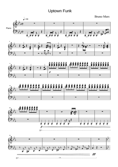 Uptown Funk (arr. Mark Ronson ft. Bruno Mars)
