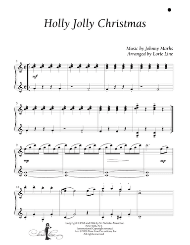 A Holly Jolly Christmas (arr. Lorie Line)