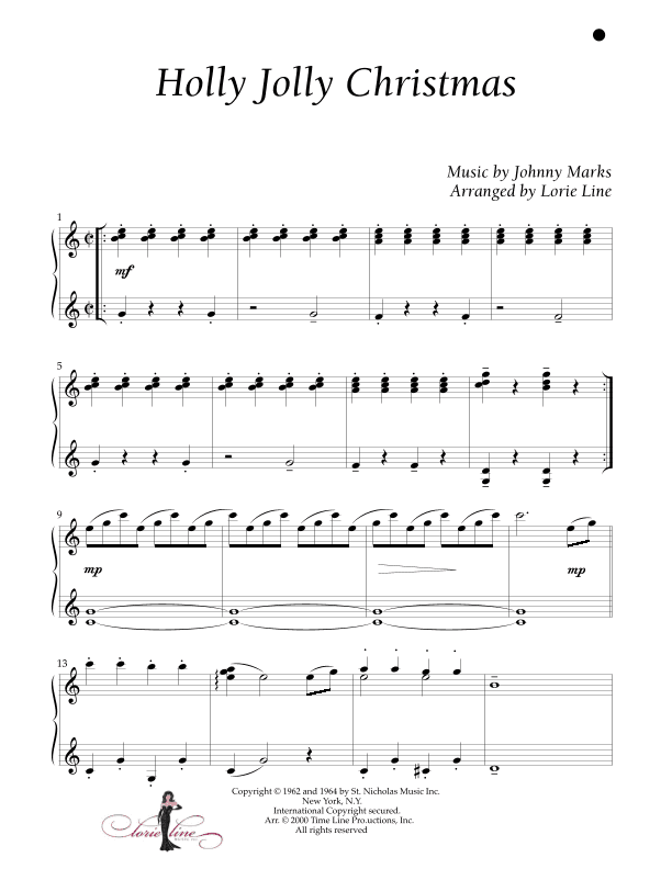 A Holly Jolly Christmas (arr. Lorie Line)