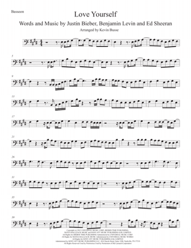 Love Yourself (arr. Kevin Busse)