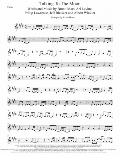 Talking To The Moon (arr. Kevin Busse)