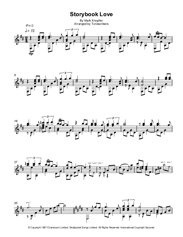 Storybook Love, from The Princess Bride (arr. Tunescribers)