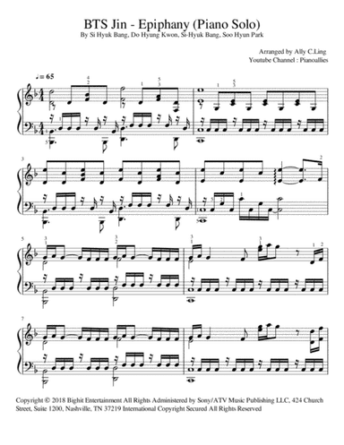 Epiphany (arr. Ally C. Ling)