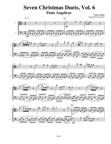 Seven Christmas Duets, Vol. 6 (arr. Kenneth D. Friedrich)