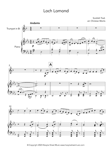 Loch Lomond (arr. Christian Morris)